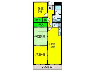 パストラル羽衣の物件間取画像